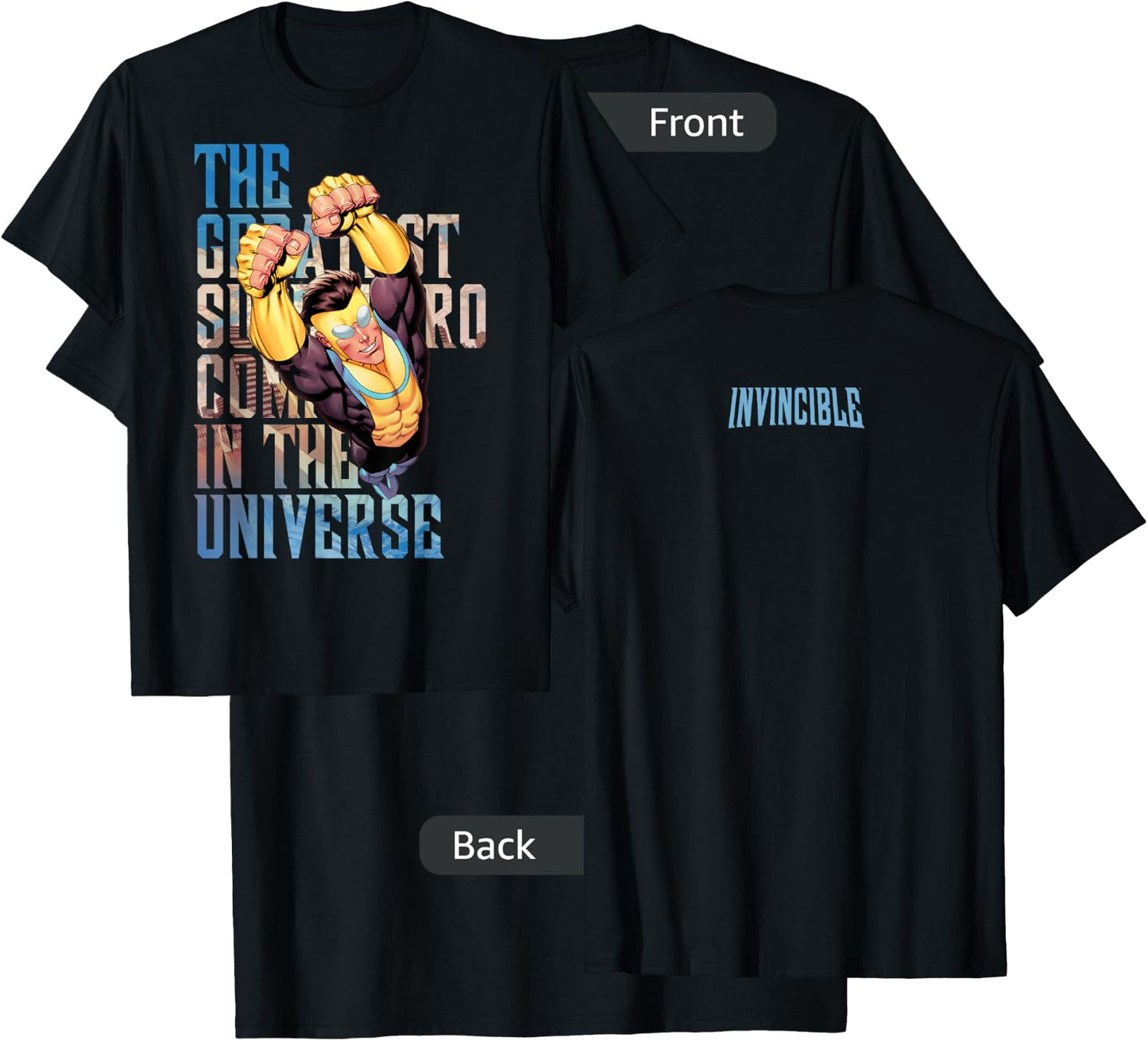 Invincible Greatest Comic - Invincible T-Shirt - T-Shirt | Black