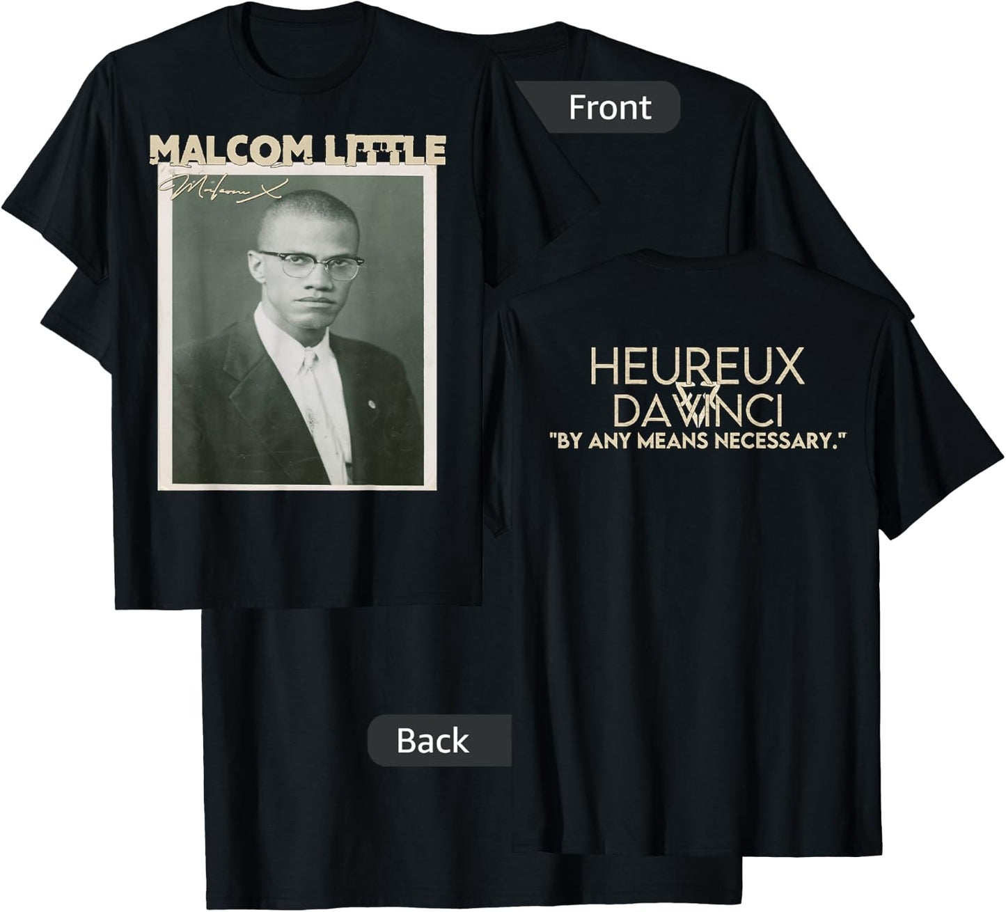 Heureux "By Any Means" T-Shirt - T-Shirt | Black