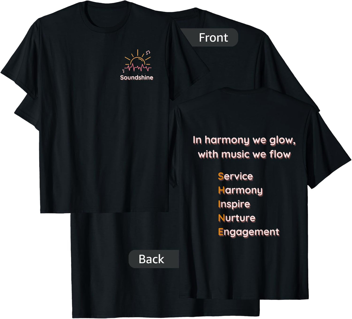 Soundshine T-Shirt - T-Shirt | Black