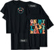 Funny On My Husband's Last Nerve Groovy Wife 2 Sides T-Shirt - T-Shirt | Black