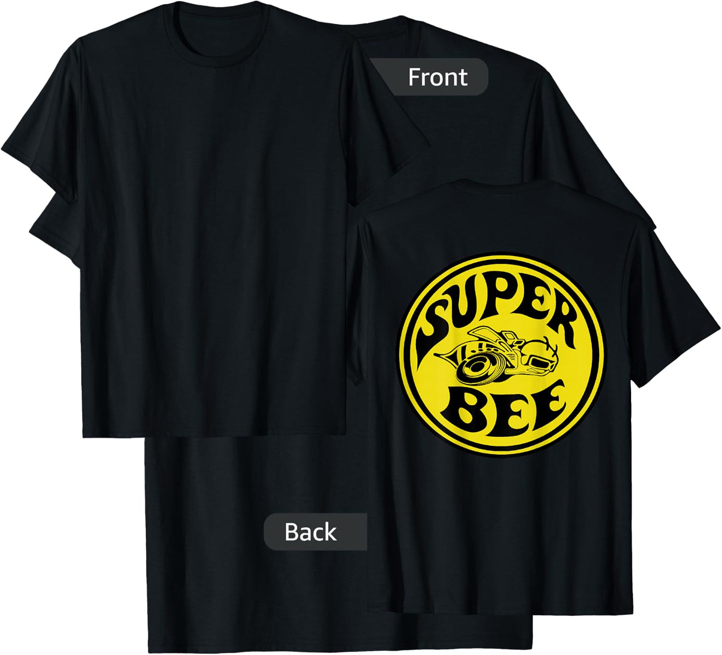 Back Print Only Retro Vintage Gas Station Motor Oil Garage T-Shirt - T-Shirt | Black