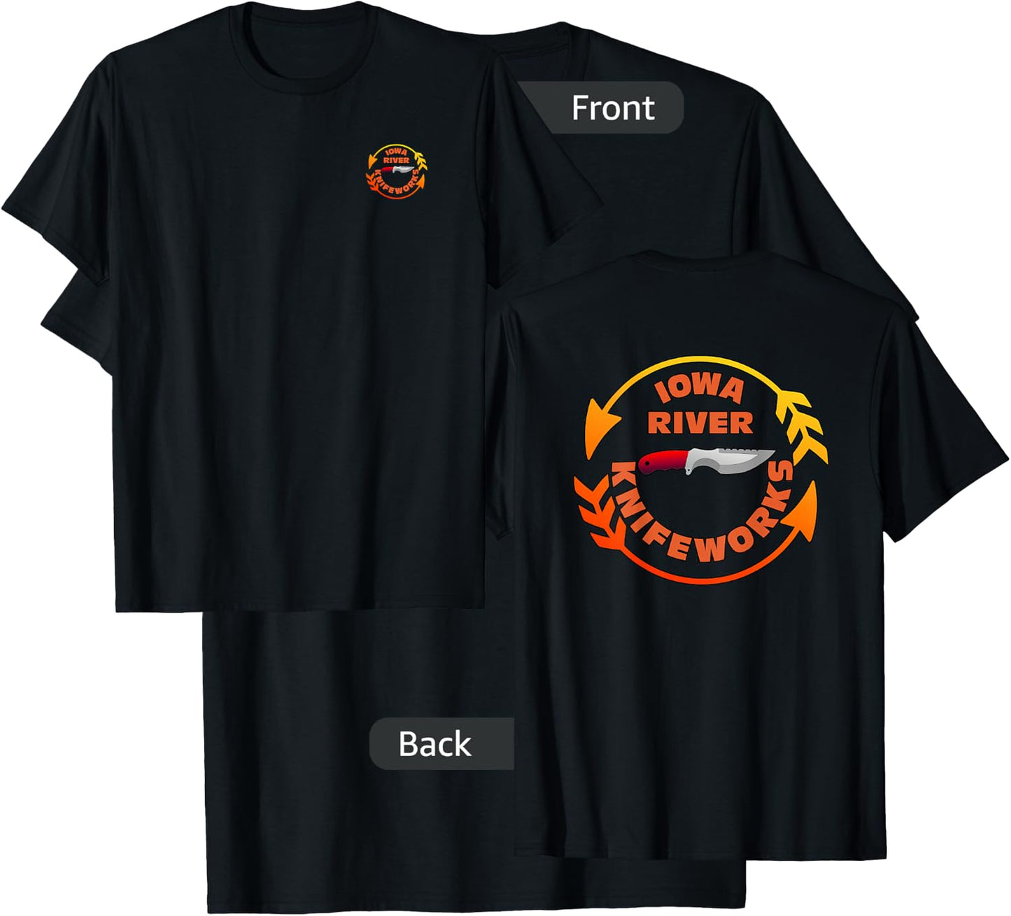 Iowa River Knifeworks T-Shirt - T-Shirt | Black