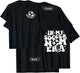 In My Soccer Mom Era (2 side) T-Shirt - T-Shirt | Black