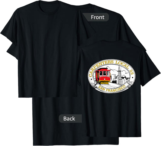 San Francisco Carpenters T-Shirt - T-Shirt | Black