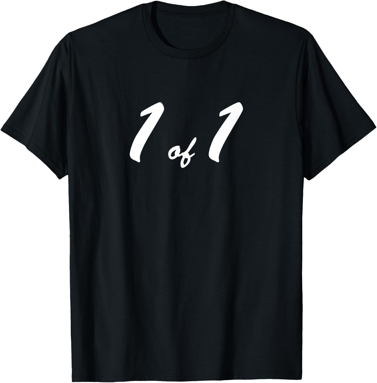 1 of 1 Sports Card Enthusiast T-Shirt - T-Shirt | Black