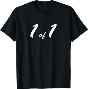 1 of 1 Sports Card Enthusiast T-Shirt - T-Shirt | Black