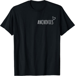 Anchovies Anchovy Fish Fishing T-Shirt - T-Shirt | Black
