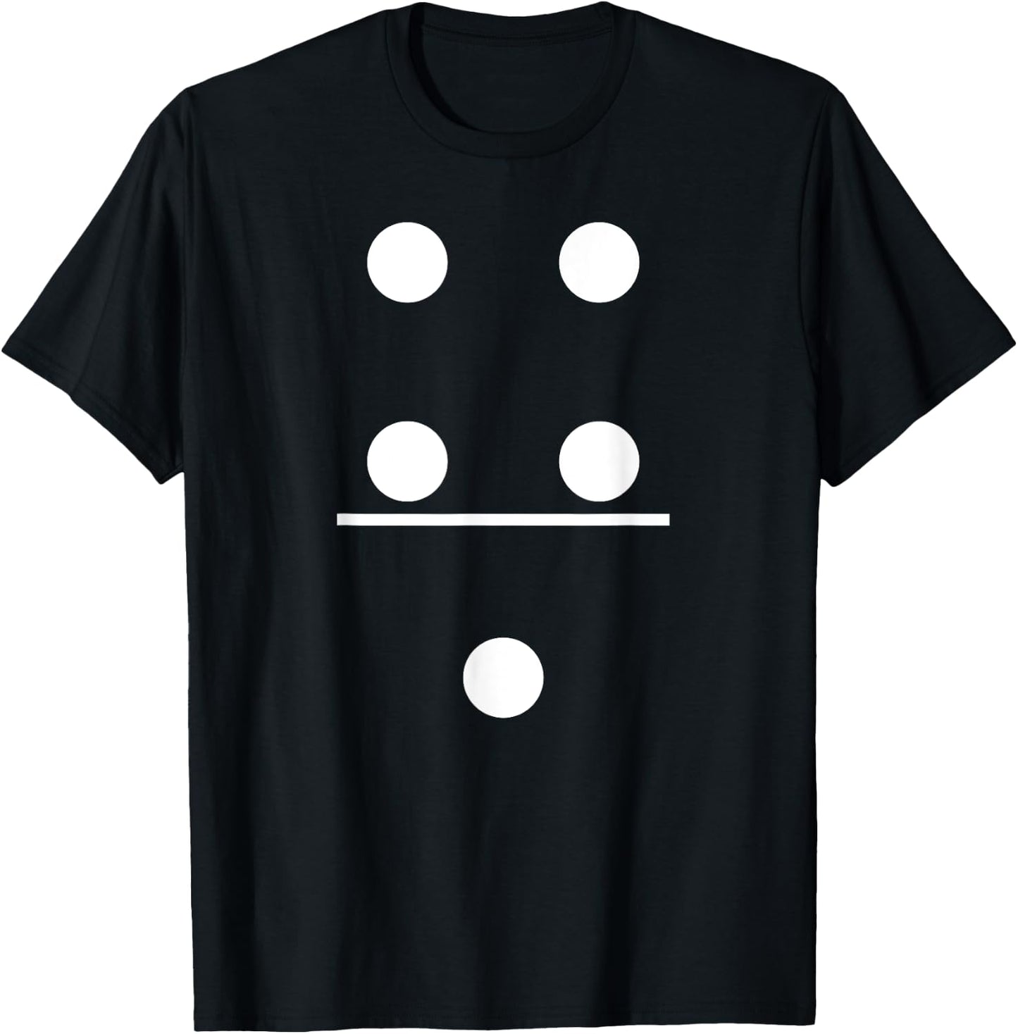 Domino Game 4 1 Matching Halloween Group Costume T-Shirt - T-Shirt | Black