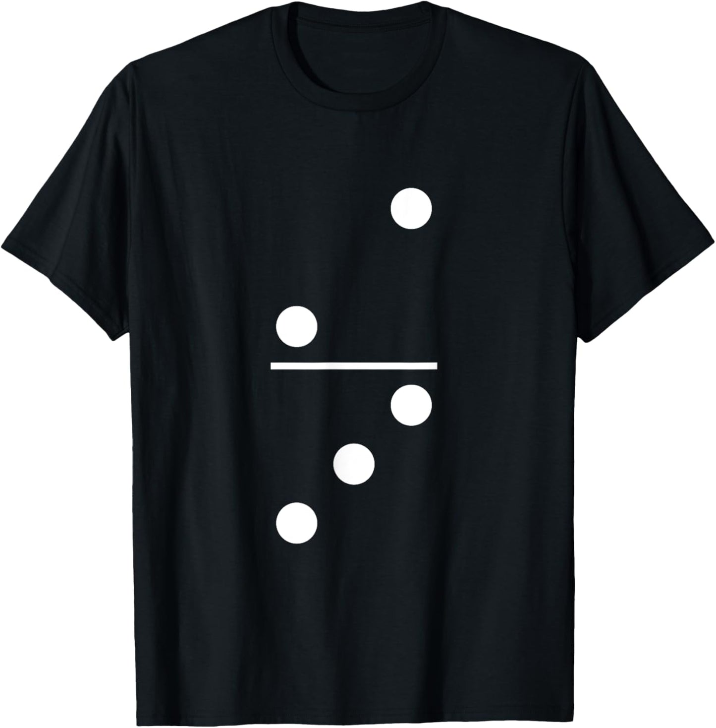 Two Three Domino 2 and 3 White Dots 2-3 Weekend Games 2/3 T-Shirt - T-Shirt | Black