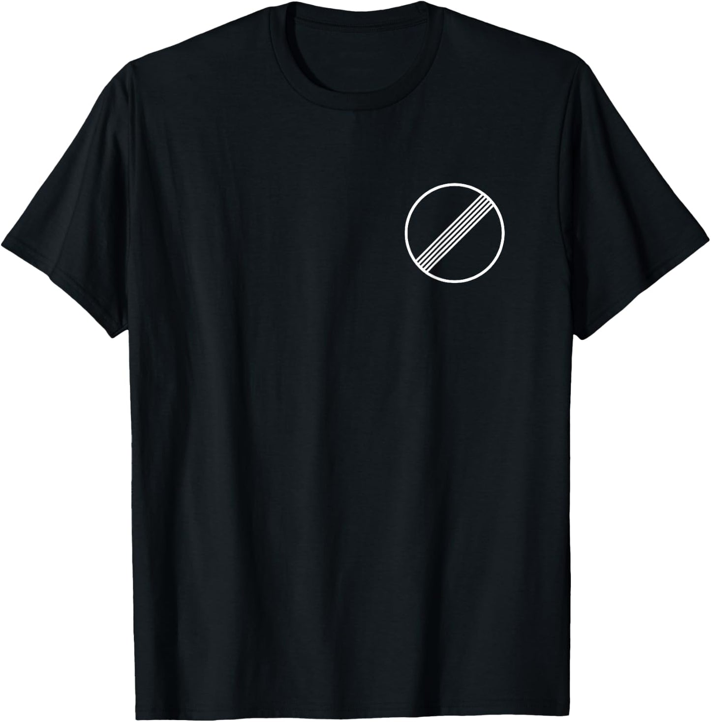 Germany Autobahn No Speed Limit Sign Symbol Bundesautobahn T-Shirt - T-Shirt | Black