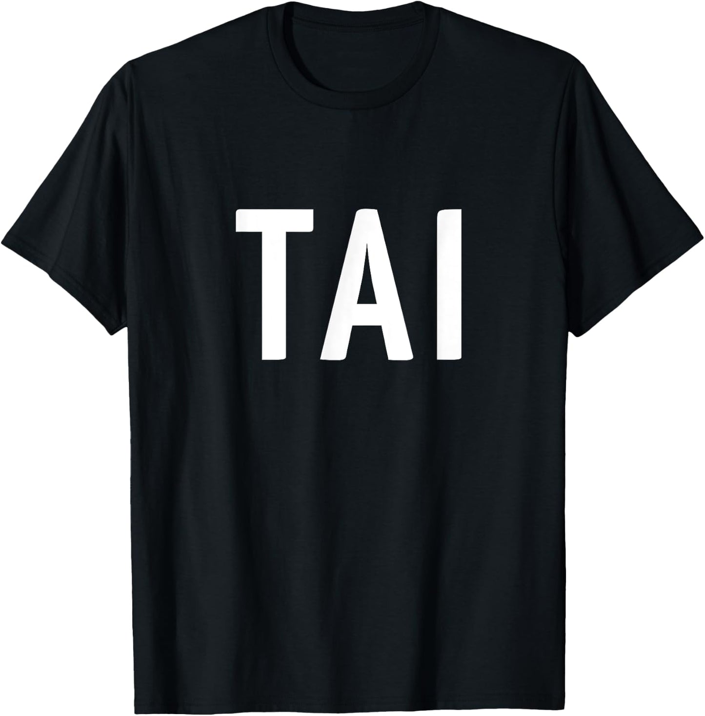 TAI - Taiwan Two Part Combo Design - Taiwanese Flag Part 1 T-Shirt - T-Shirt | Black