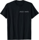 Jesus Saves Minimalist Christian T-Shirt - T-Shirt | Black