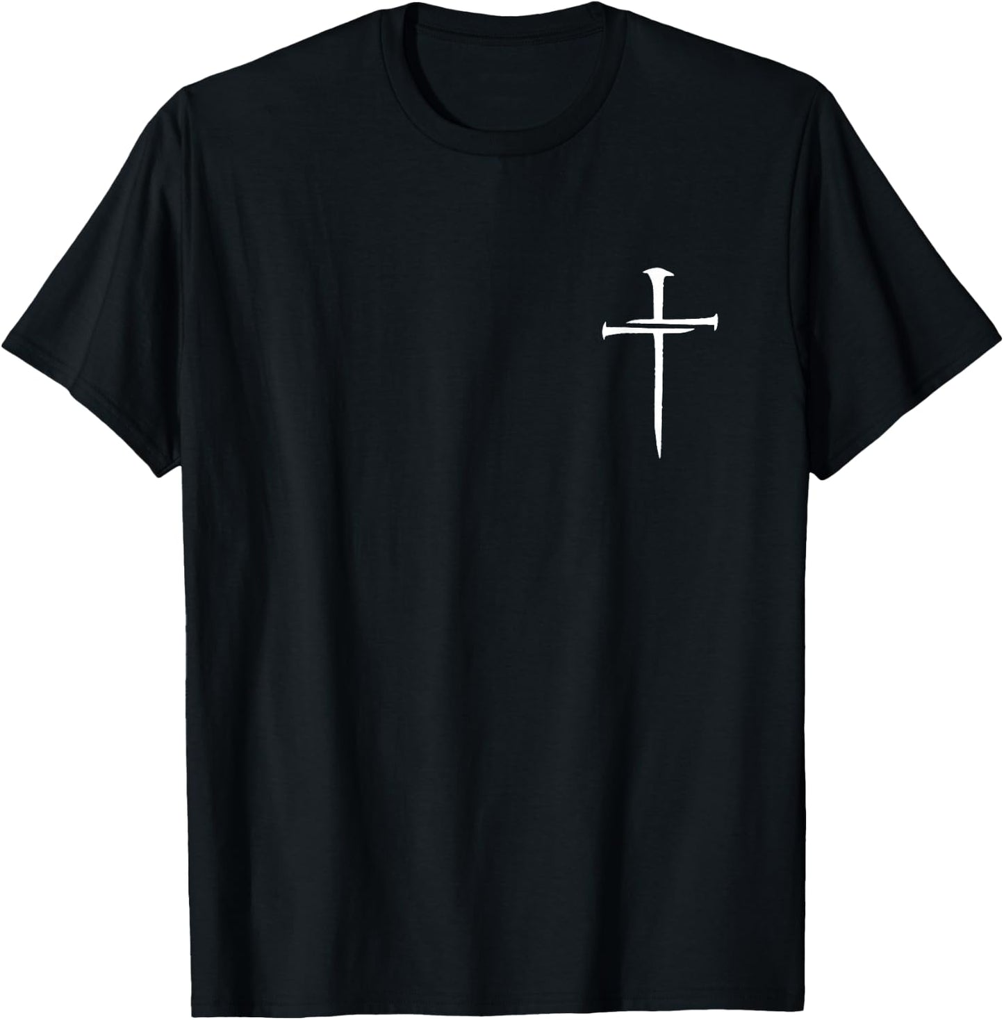 Jesus Has My Back T-Shirt - T-Shirt | Black