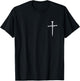 Jesus Has My Back T-Shirt - T-Shirt | Black