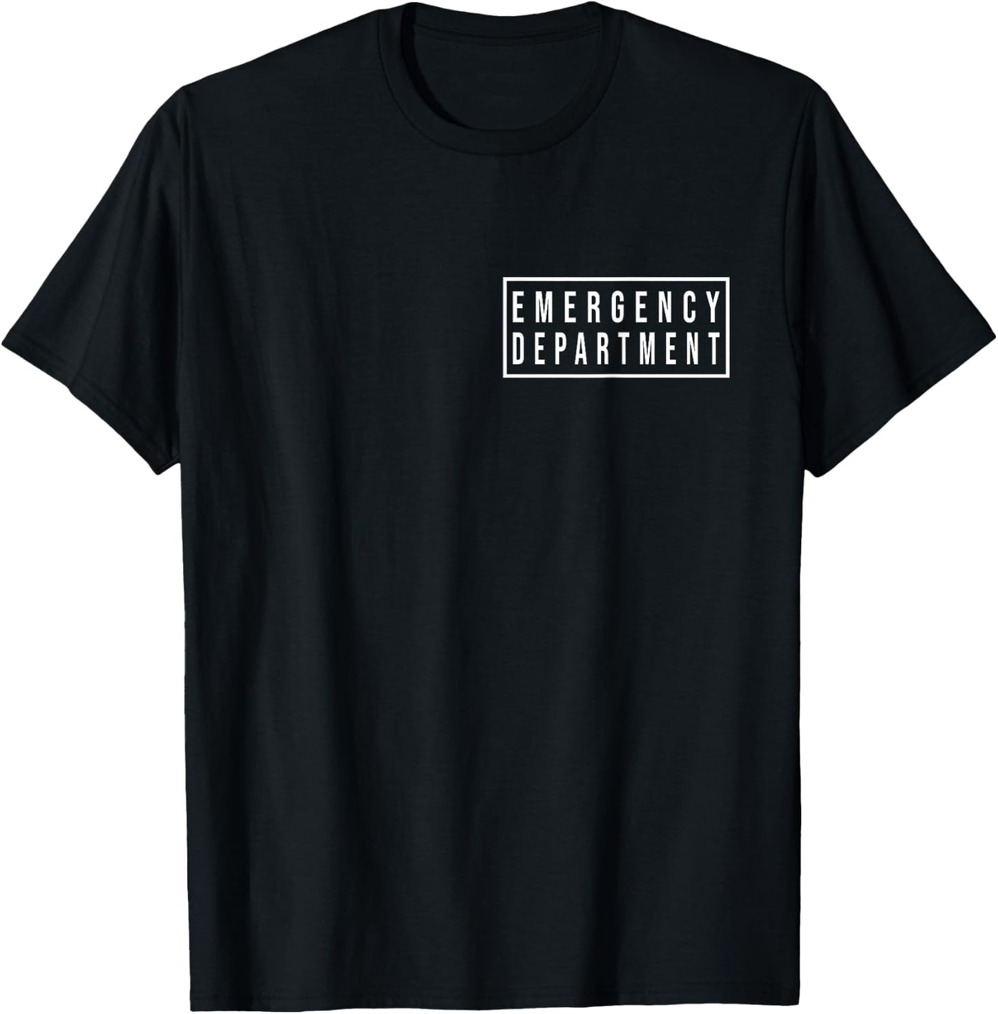 Emergency Department Emergency Room Healthcare Nursing Nurse T-Shirt - T-Shirt | Black