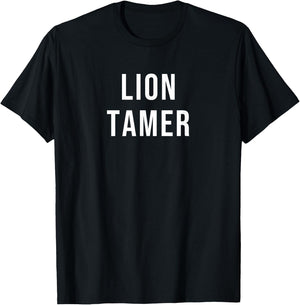 Lion Tamer T-Shirt - T-Shirt | Black