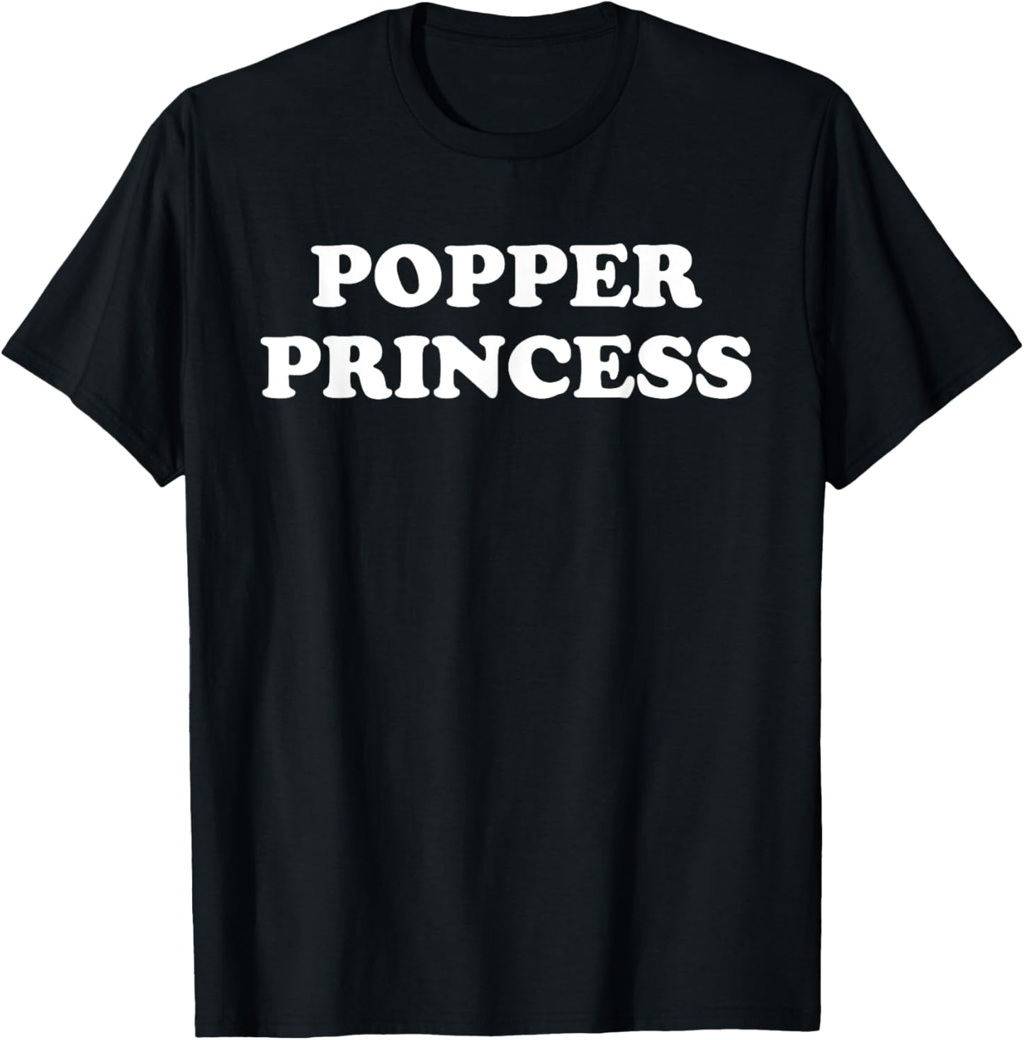 Popper Princess Apparel T-Shirt - T-Shirt | Black