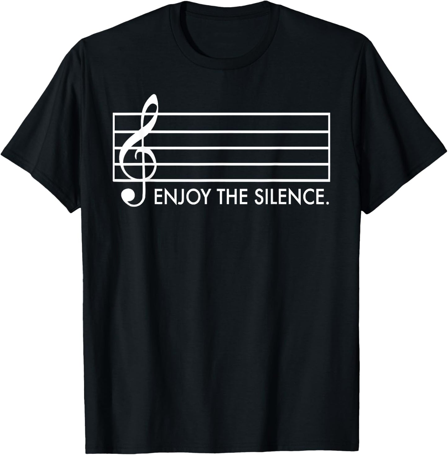 Enjoy the Silence T-Shirt - T-Shirt | Black