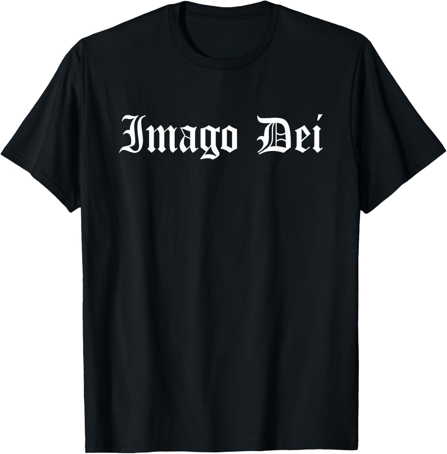 Imago Dei Genesis Creation Scripture Image Of God Follower T-Shirt - T-Shirt | Black