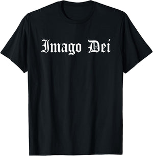 Imago Dei Genesis Creation Scripture Image Of God Follower T-Shirt - T-Shirt | Black