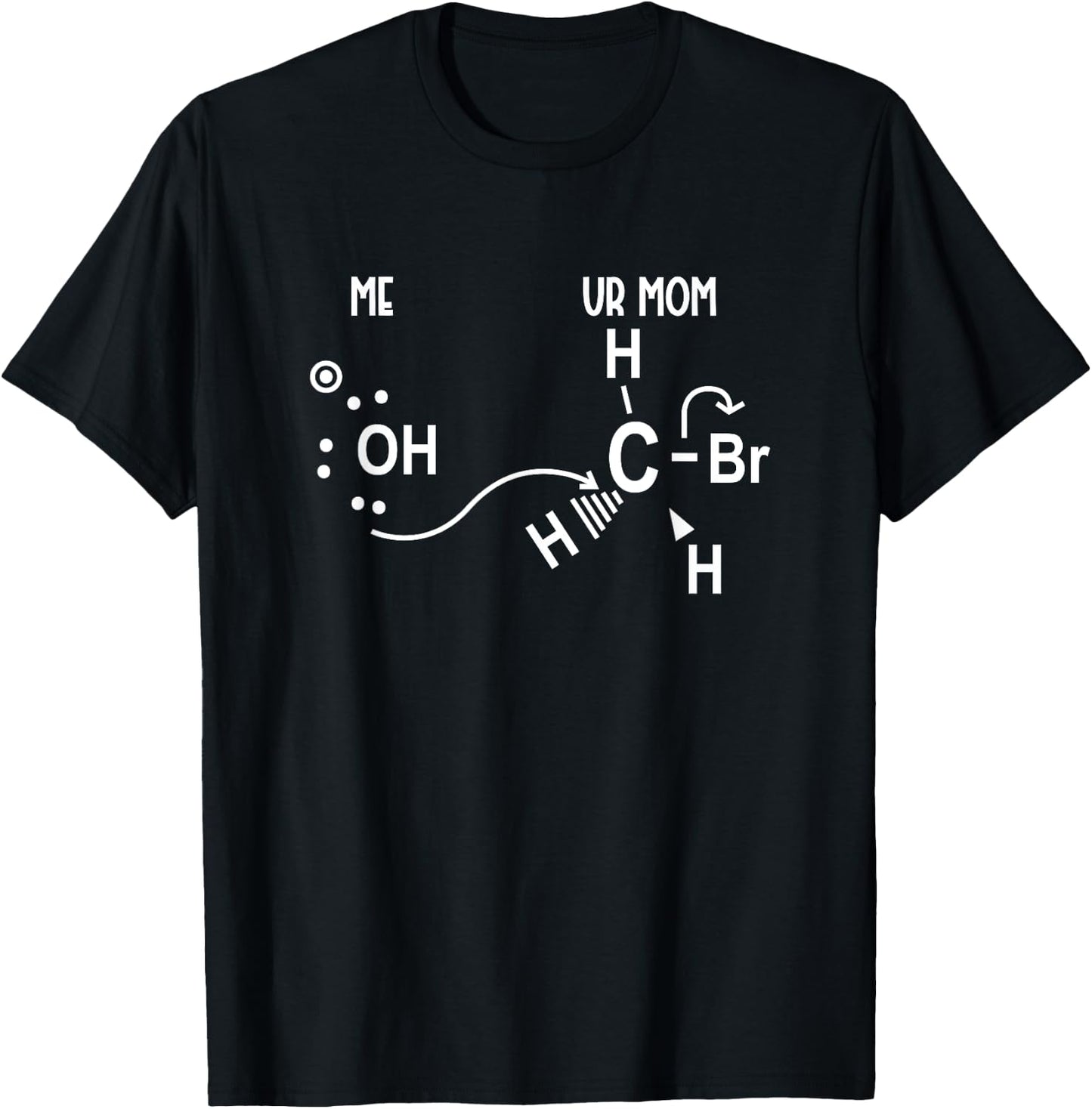 Backside Attack Funny Chemistry T-Shirt - T-Shirt | Black