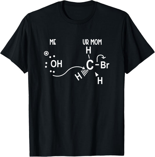 Backside Attack Funny Chemistry T-Shirt - T-Shirt | Black