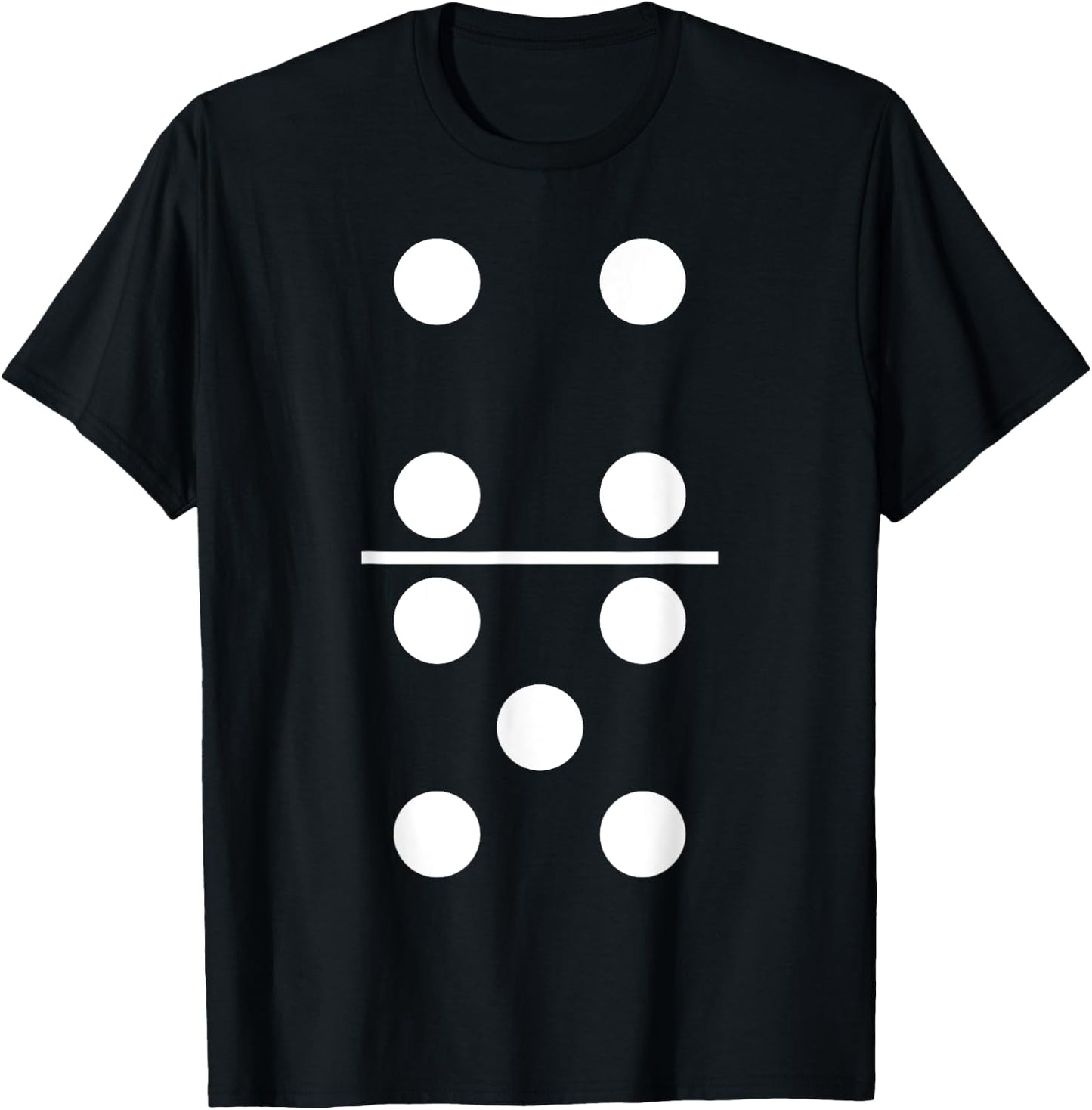 Domino Game 4 5 Matching Halloween Group Costume T-Shirt - T-Shirt | Black
