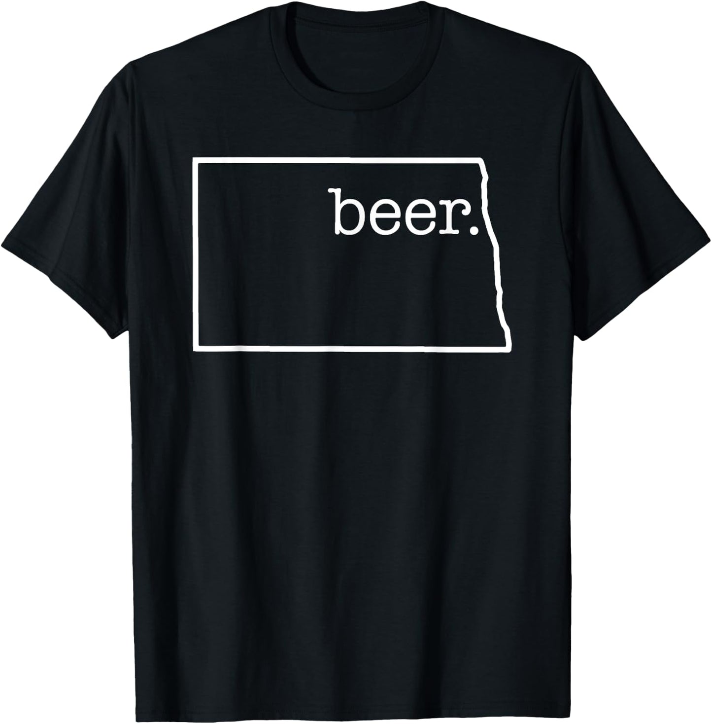 Craft Beer Lover North Dakota Beer State Of North Dakota Men T-Shirt - T-Shirt | Black