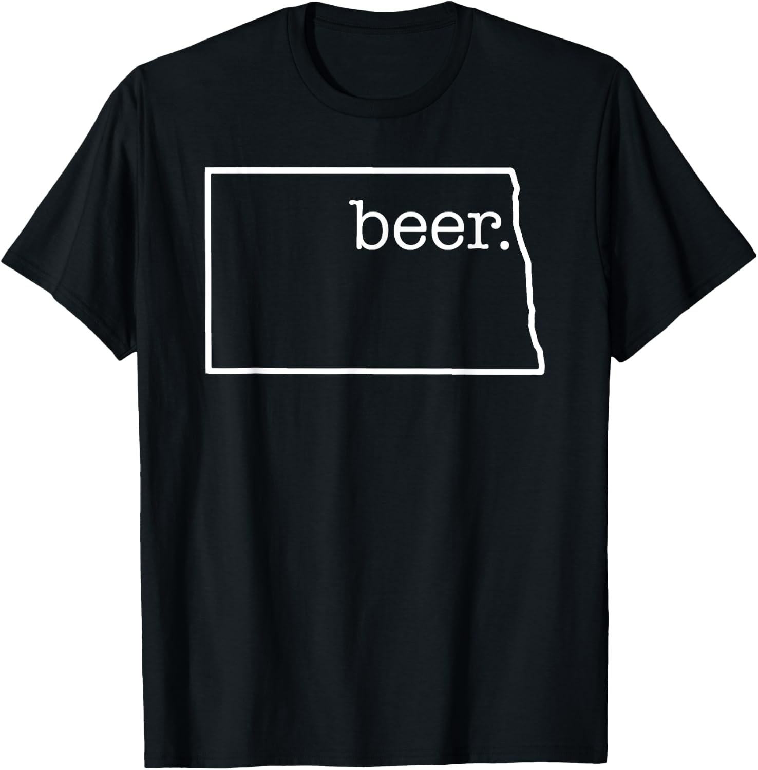 Craft Beer Lover North Dakota Beer State Of North Dakota Men T-Shirt - T-Shirt | Black