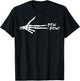 Skeleton Hand Pew Pew T-Shirt - T-Shirt | Black