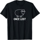 Sheep, Once Lost, Faith, Christian, Life Quotes T-Shirt - T-Shirt | Black