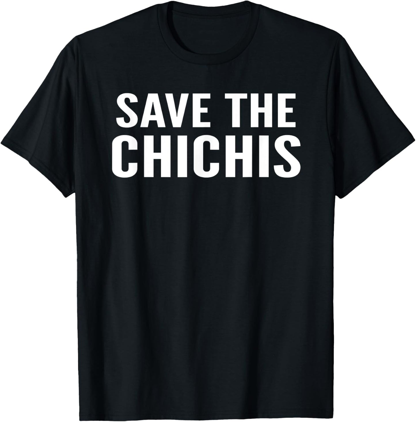 Save The Chichis Breast Cancer Awareness Fighter Warrior Men T-Shirt - T-Shirt | Black