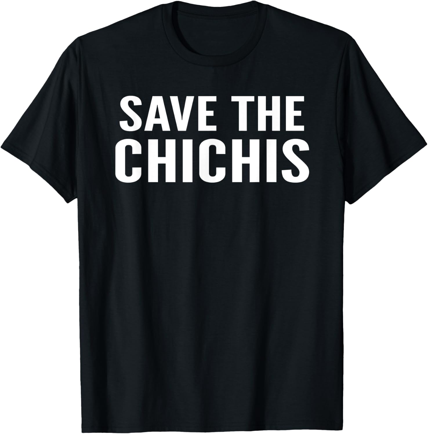 Save The Chichis Breast Cancer Awareness Fighter Warrior Men T-Shirt - T-Shirt | Black