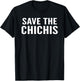 Save The Chichis Breast Cancer Awareness Fighter Warrior Men T-Shirt - T-Shirt | Black