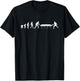 Evolution Of Table Tennis Player - Sports Tournament Lover T-Shirt - T-Shirt | Black