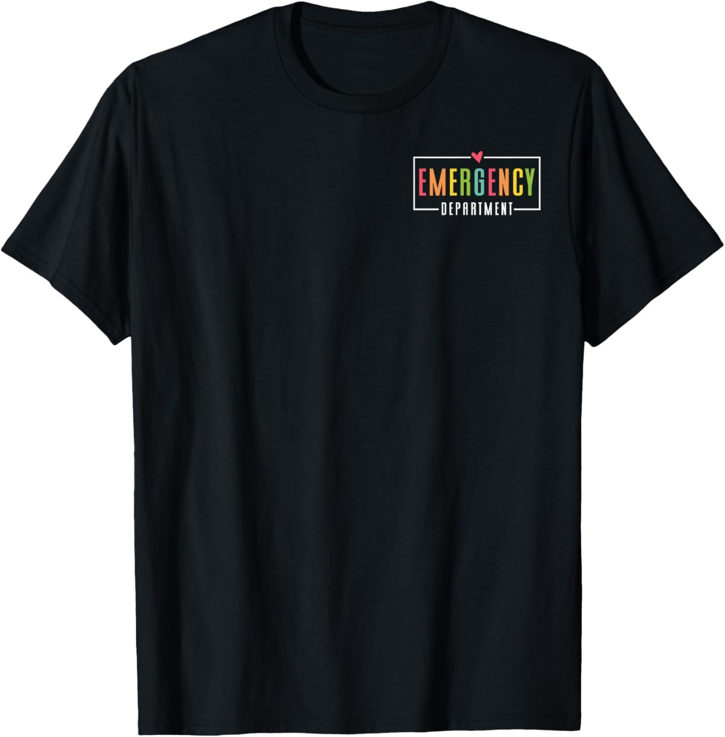Emergency Department Emergency Room Healthcare T-Shirt - T-Shirt | Black