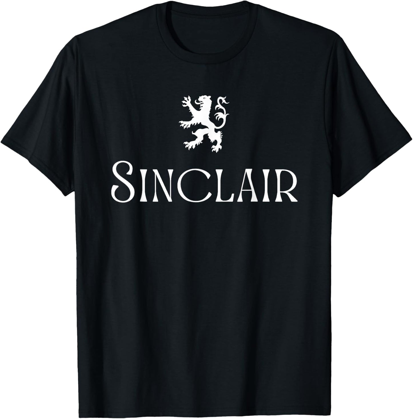 Sinclair Clan Scottish Family Name Scotland Heraldry T-Shirt - T-Shirt | Black