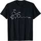 Structural Formula Medical Cannabis THC USA Hemp Weed Reggae T-Shirt - T-Shirt | Black