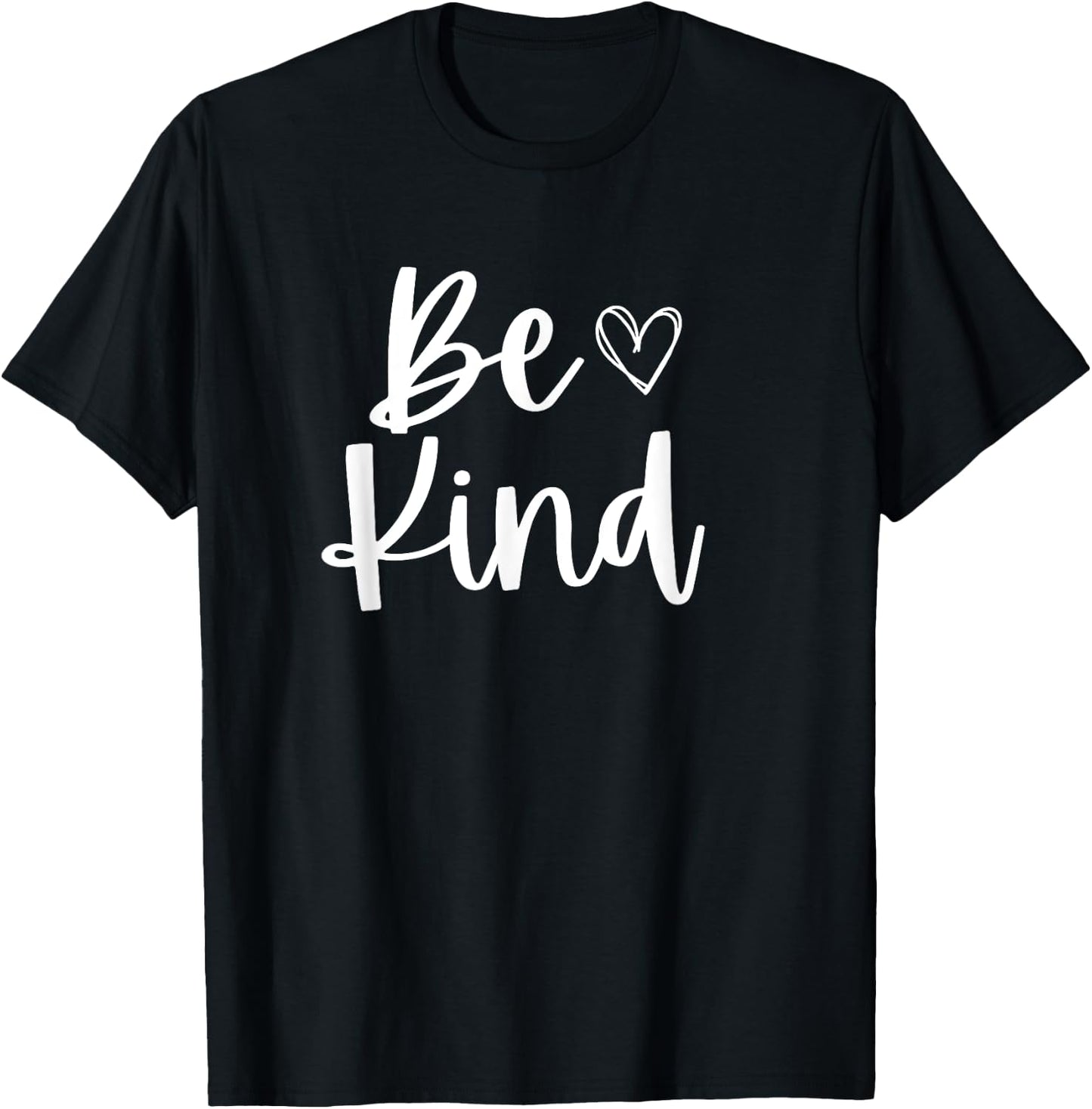 Be Kind inspirational cute funny Be Kind T-Shirt - T-Shirt | Black
