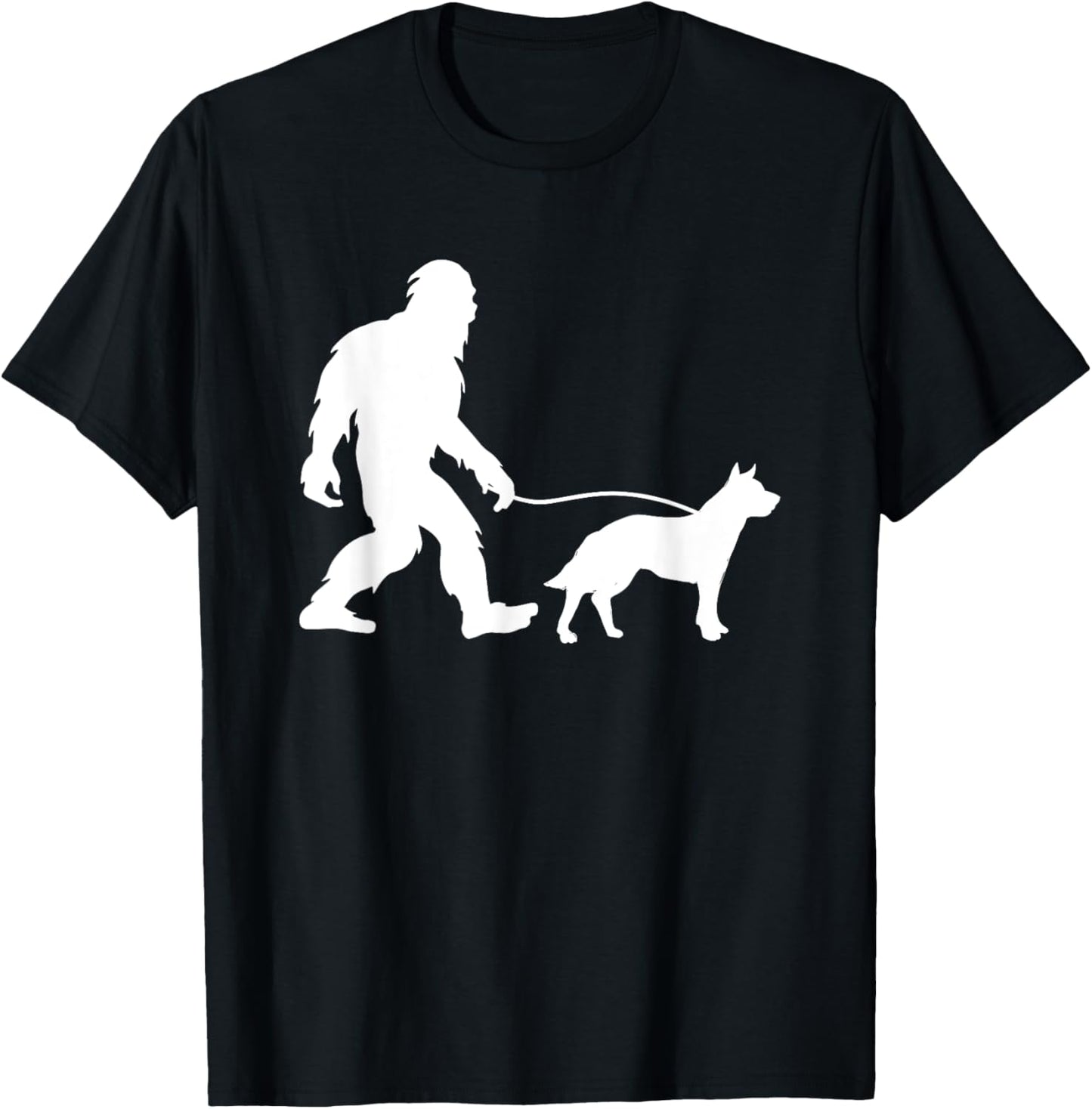 Blue Heeler Red Heeler Big Foot Australian Cattle Dog Men Women T-Shirt - T-Shirt | Black