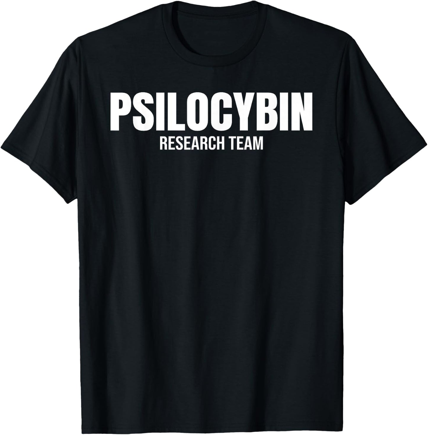 Psilocybin Research Team Goa Psy Trance T-Shirt - T-Shirt | Black
