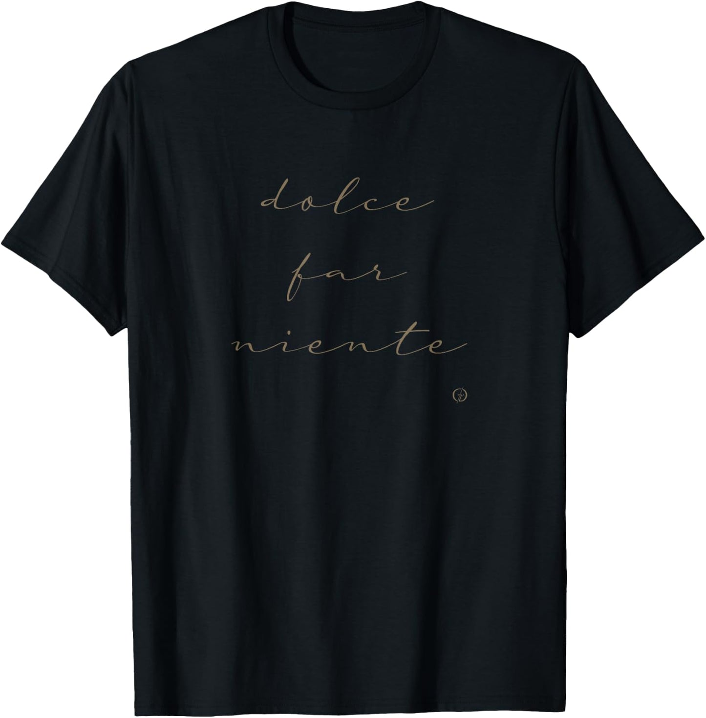 Dolce Far Niente #22 - Peaceful Vacation T-Shirt - T-Shirt | Black