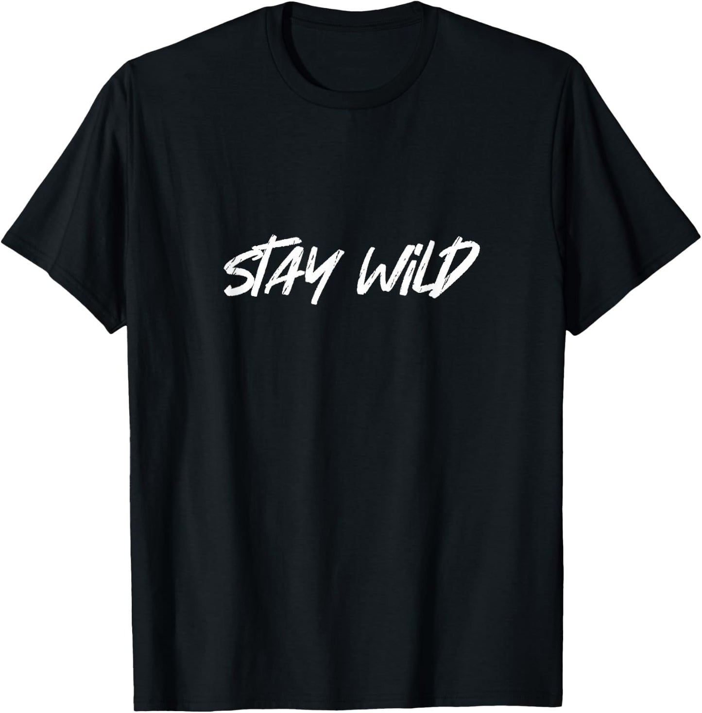 Stay Wild T-Shirt - T-Shirt | Black