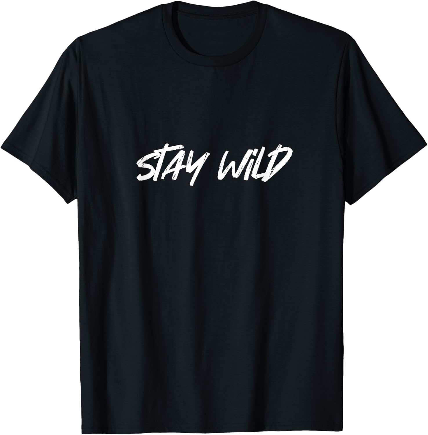 Stay Wild T-Shirt - T-Shirt | Black