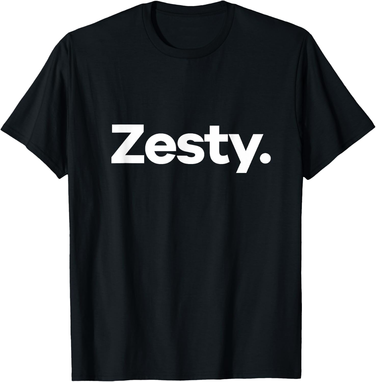 Zesty Idea Designs Black Zesty T-Shirt - T-Shirt | Black
