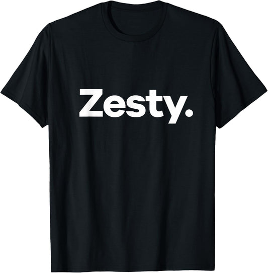 Zesty Idea Designs Black Zesty T-Shirt - T-Shirt | Black