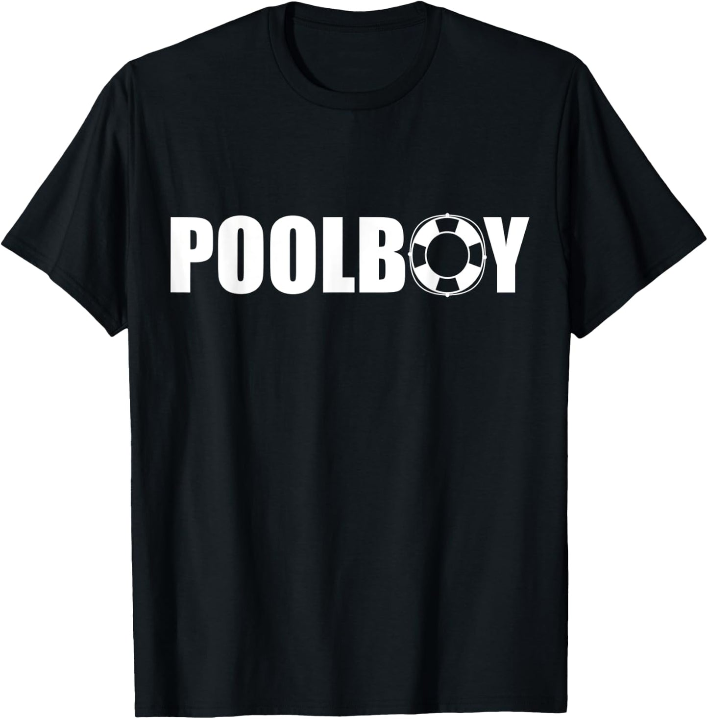 Pool Boy - Bathmaster Lifeguard Poolboy T-Shirt - T-Shirt | Black