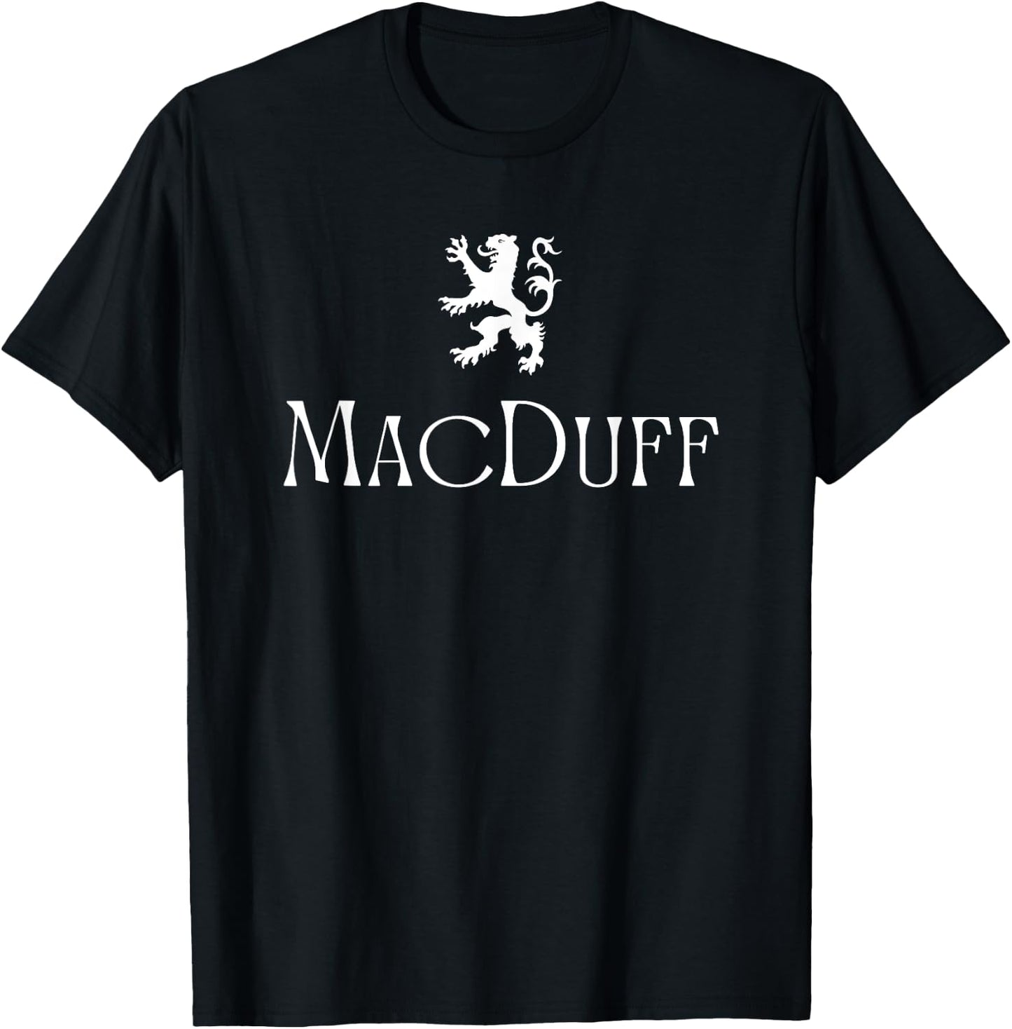 MacDuff Clan Scottish Family Name Scotland Heraldry T-Shirt - T-Shirt | Black