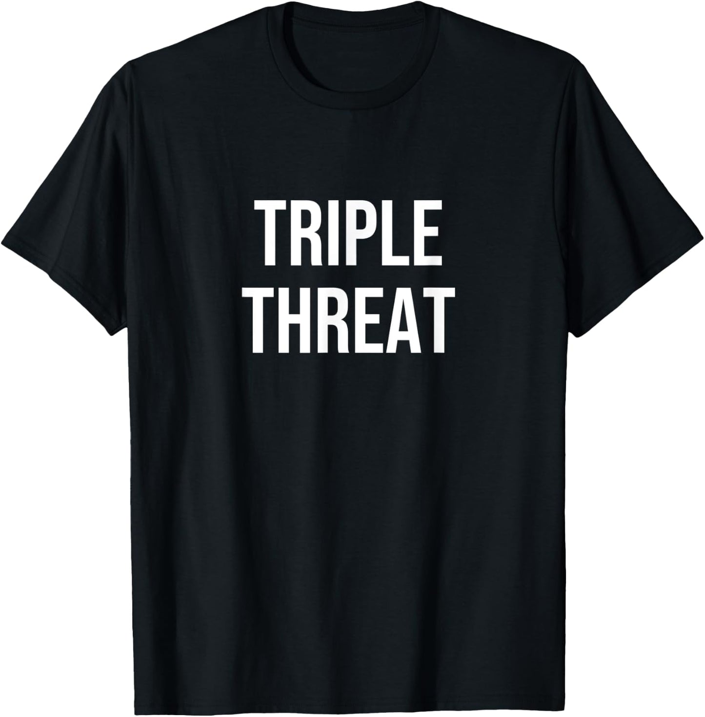 Triple Threat T-Shirt - T-Shirt | Black