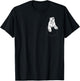 Cute Polar Bear Women Kids Pocket Animal Zookeeper T-Shirt - T-Shirt | Black